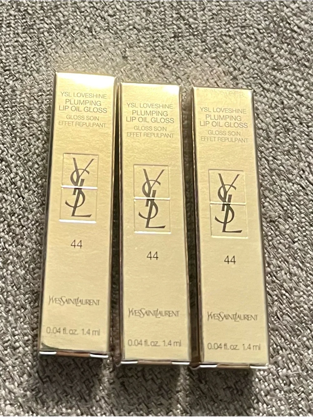 Yves Saint Laurent Loveshine Plumping Lip Oil Gloss — Gold Shimmer (44)
